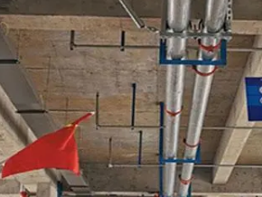 滨江管廊支架的安装方法